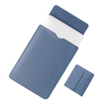14 tommer laptop-sleeve ultratyndt PU-læder bæretaske + lille taske