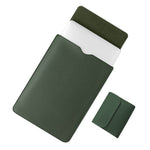 14 tommer laptop-sleeve ultratyndt PU-læder bæretaske + lille taske