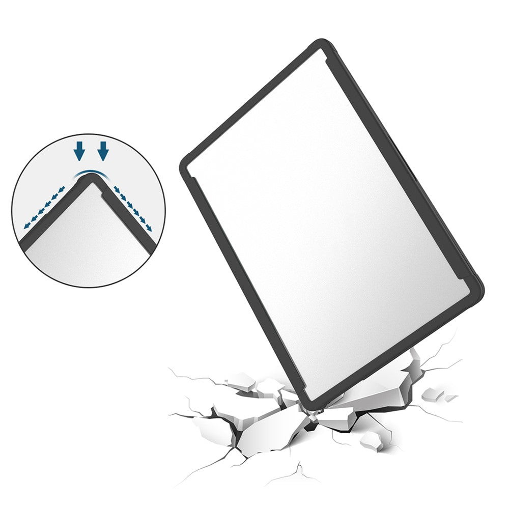 BENWIS MP-SSC til Macbook Air 13 tommer (2018-2019) A1932 / (2020) A2179, A2337 PC+TPU Stødsikkert cover til bærbar