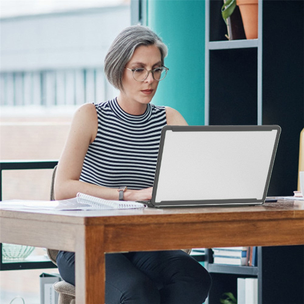 BENWIS MP-SSC til MacBook Pro 13 tommer (2016) A1706, A1708 / (2018) / (2019) A1989, A2159 / (2020) A2251, A2289, A2338 PC+TPU Laptop Cover