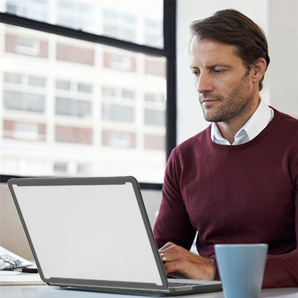BENWIS MP-SSC til MacBook Pro 13 tommer (2016) A1706, A1708 / (2018) / (2019) A1989, A2159 / (2020) A2251, A2289, A2338 PC+TPU Laptop Cover