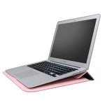 11-12 tommer laptop sleeve PU-læder krokodillemønster stativ laptop taske