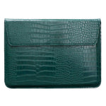 11-12 tommer laptop sleeve PU-læder krokodillemønster stativ laptop taske