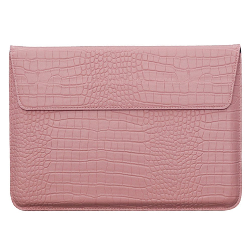 13,3 tommer bærbar computer opbevaringspose laptop sleeve PU-lædertaske