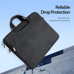 DUX DUCIS LBJB Series 13-13.9 Inch Waterproof Notebook Shoulder Bag Laptop Handbag