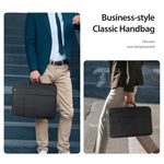 DUX DUCIS LBTD Series 13-13.9 inch Laptop Carrying Bag Multi Pockets Polyester Notebook Handbag