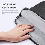 DUX DUCIS LBTD Series 13-13.9 inch Laptop Carrying Bag Multi Pockets Polyester Notebook Handbag