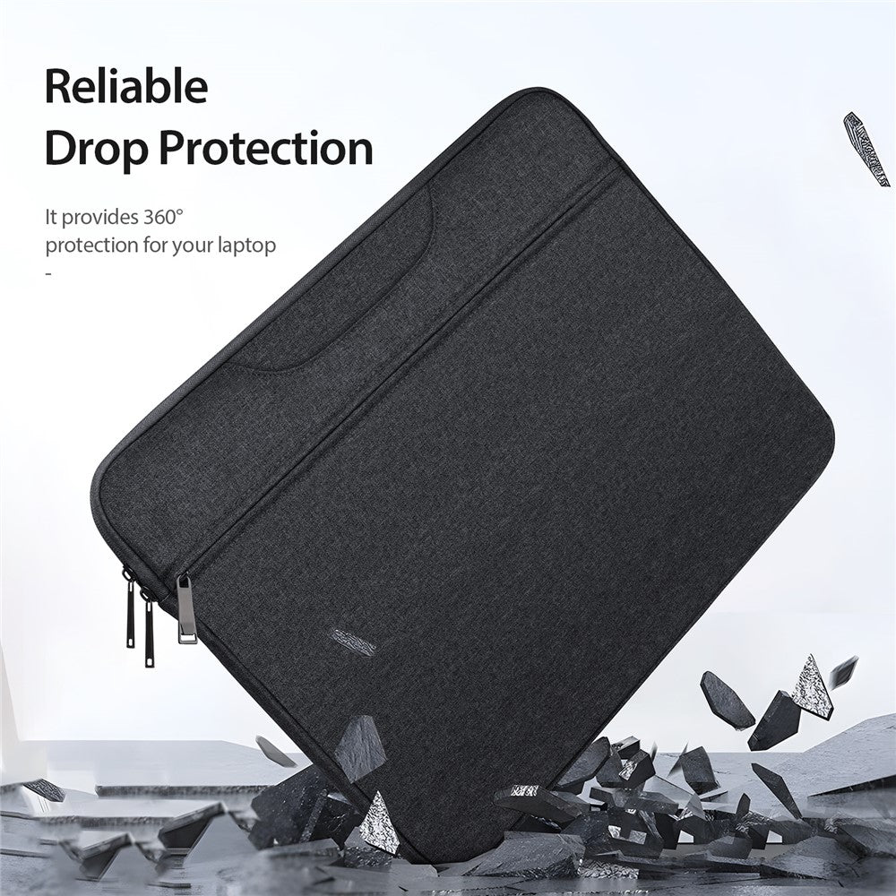 DUX DUCIS LBTC Series 14-15.4 inch Laptop Carrying Bag Polyester Notebook Shockproof Handbag