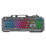 T-WOLF T16 Backlit Wired 104-Key Gaming Keyboard Ambient Light Gaming Keyboard