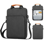 Vertical Carrying Bag for 13.3 inch Laptop Oxford Cloth Shockproof Handbag Crossbody Bag