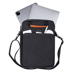 Vertical Carrying Bag for 13.3 inch Laptop Oxford Cloth Shockproof Handbag Crossbody Bag