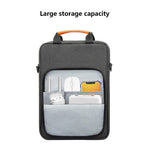 Vertical Carrying Bag for 13.3 inch Laptop Oxford Cloth Shockproof Handbag Crossbody Bag