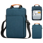 Vertical Carrying Bag for 13.3 inch Laptop Oxford Cloth Shockproof Handbag Crossbody Bag