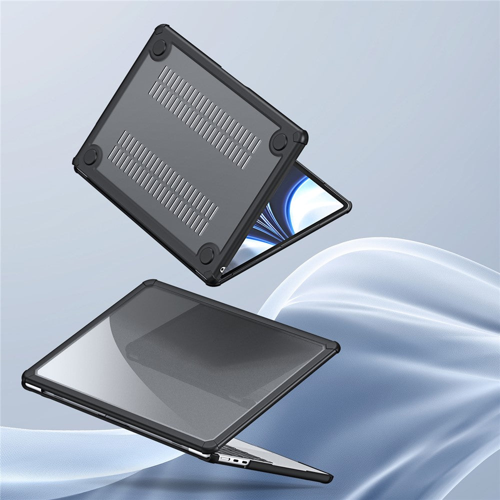 DUX DUCIS LCGM Series Blankt Cover til Macbook Air 15 tommer (2025) / (2024) A3114 / (2023) A2941 TPU+PC Beskyttende Skal