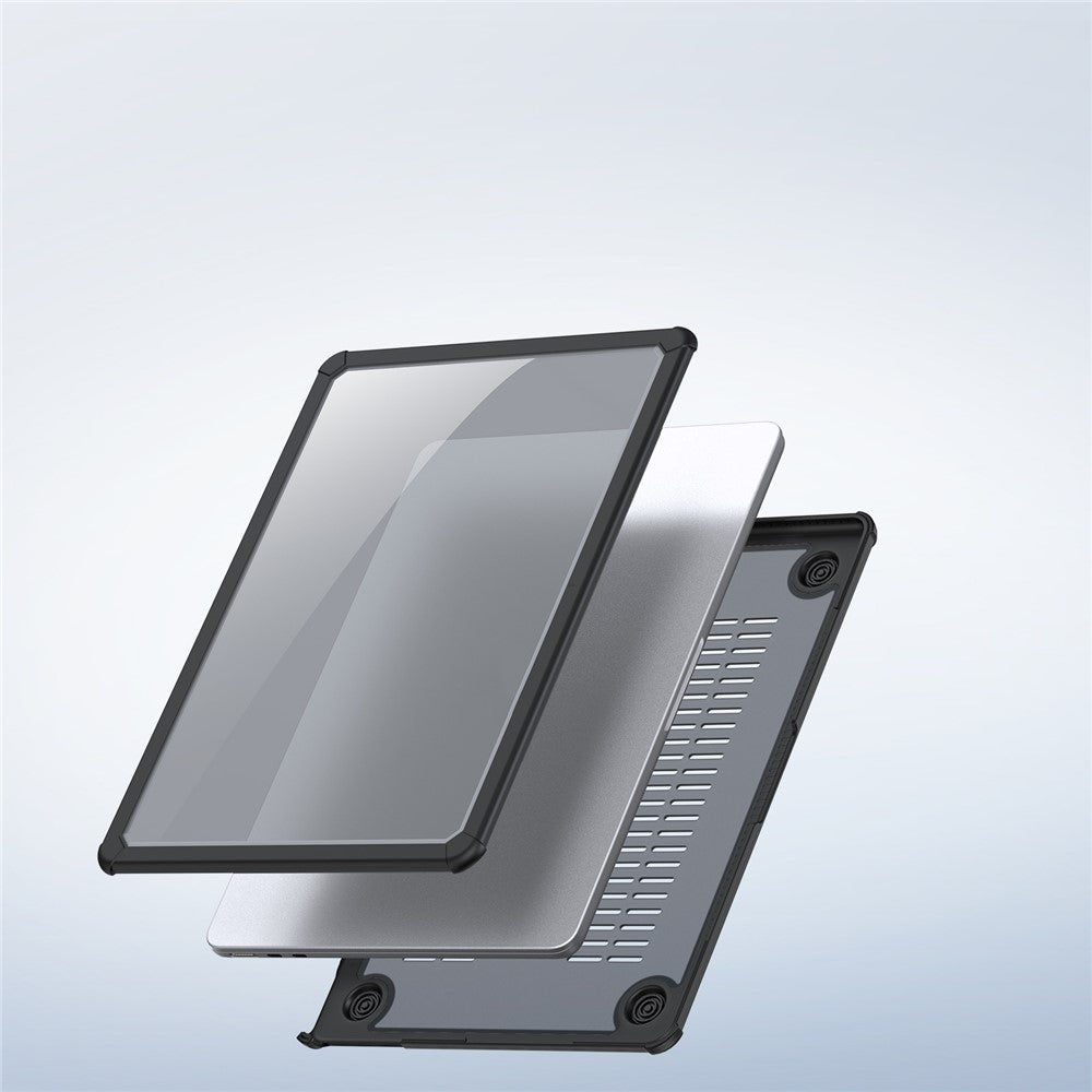 DUX DUCIS LCGM Series Blankt Cover til Macbook Air 15 tommer (2025) / (2024) A3114 / (2023) A2941 TPU+PC Beskyttende Skal