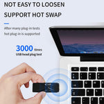 ADS-218 USB / 8-Pin / Type-C 3-in-1 SD TF Memory Card Reader Data Transfer Adapter