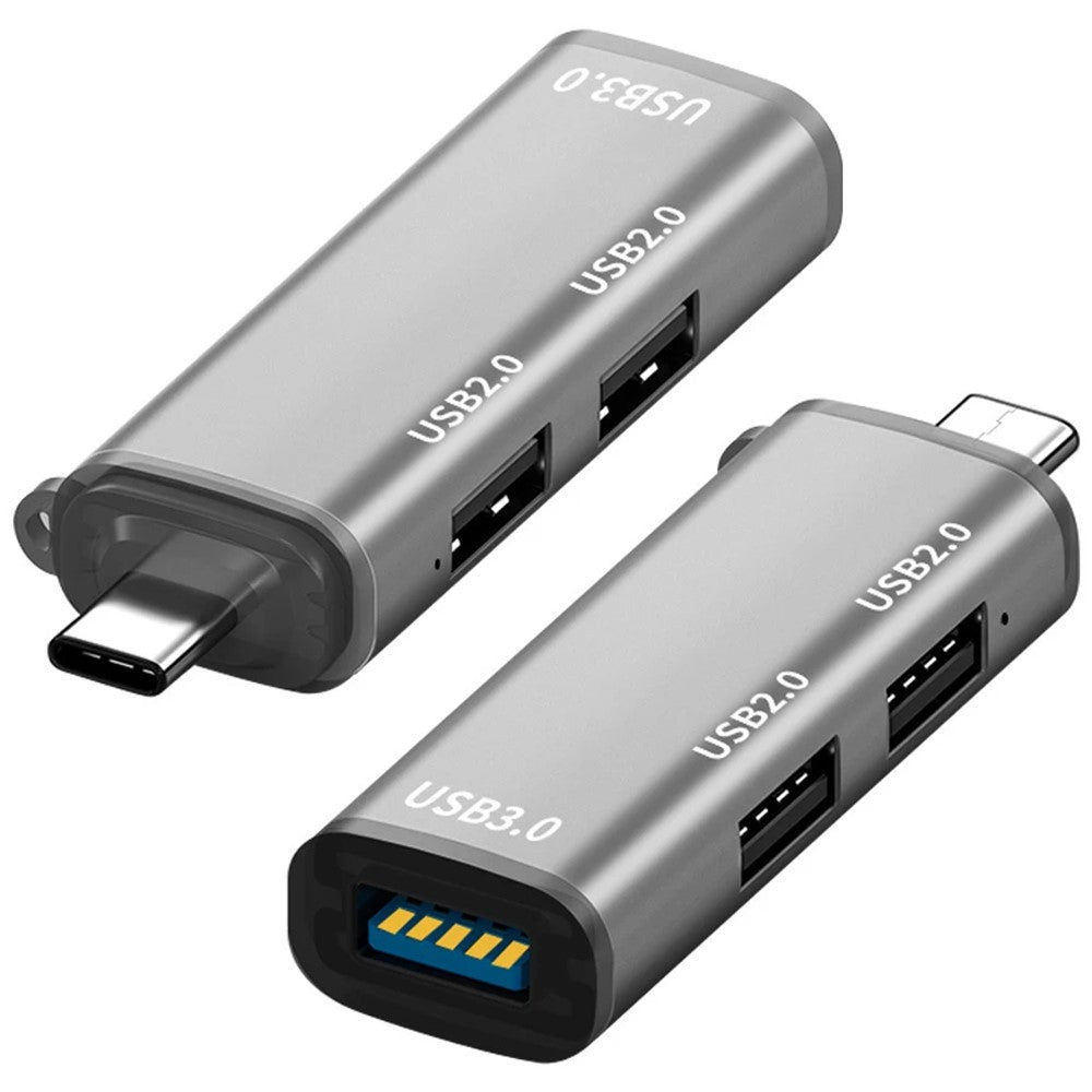 ADS-302C Type-C Adapter Hub to USB 3.0 + Dual USB 2.0 Expansion Station