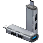 ADS-302C Type-C Adapter Hub to USB 3.0 + Dual USB 2.0 Expansion Station