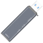 ADS-308A Aluminum Alloy USB 3.0 + USB 2.0 Splitter Hub SD / TF Card Reader