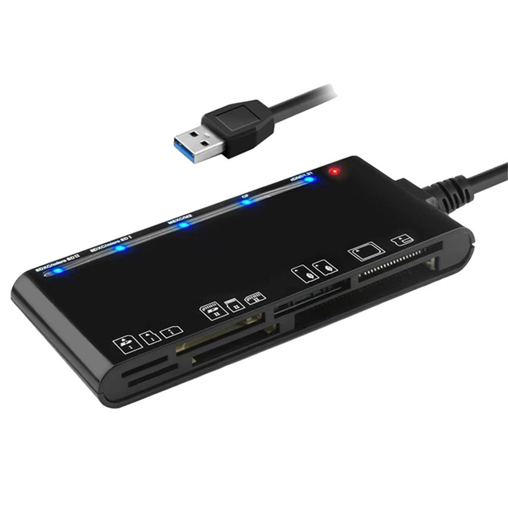 CR7 USB 3.0 Multifunctional Card Reader CF XD MS SD TF Card Reader for Mac / Windows / Linux