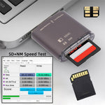 U3-061 USB 3.0 to NM Nano SD Card Reader Writer for Mate Serial Phone / Camera / Laptop