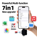 USB / 8-Pin / Type-C Plug Card Reader USB+SD+TF+USB-C Memory Card U-Disk Hard Disk Adapter