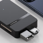 ADS-316 For Huawei / Xiaomi / Samsung 8-in-1 Card Reader Type-C + USB-A to SD / TF / MS / CF1 / Type-C / USB 3.0 U Disk Reading Adapter