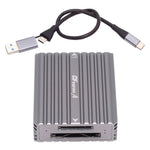 UC-152-CFX USB3.1 Type-C USB3.0 Type-A to CF Express Extension Card Reader CFE Type-A Type-B Support R5 Z6 Z7 CFB Memory Card