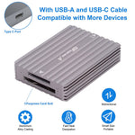 UC-152-CFX USB3.1 Type-C USB3.0 Type-A to CF Express Extension Card Reader CFE Type-A Type-B Support R5 Z6 Z7 CFB Memory Card