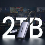 UGREEN 15251 Type-C to SD4.0 / TF4.0 5Gbps Data Transfer Card Reader for Macbook Samsung