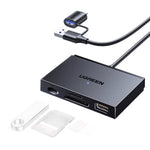 UGREEN 45178 2 In 1 USB A / Type C to SD  /  TF  /  NM Card Reader for Apple  /  Huwei  /  Android