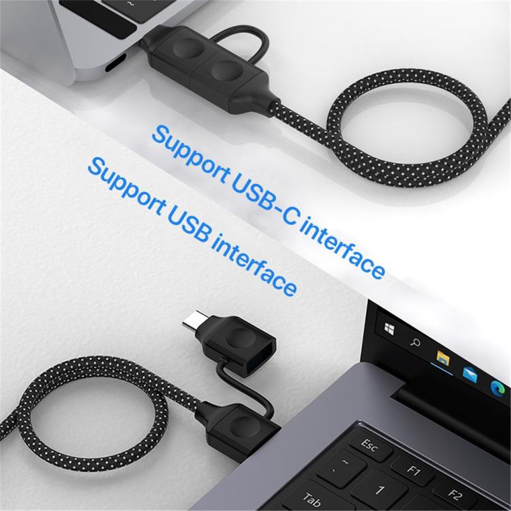 Typ-C / USB till Cfexpress Typ-B 2-i-1-kortläsare Höghastighetsminneskortläsare på 10 Gbps