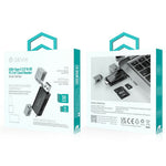 DEVIA Smart Series Dual USB + Type-C 2.0 to SD / TF 2 In 1 Card Reader