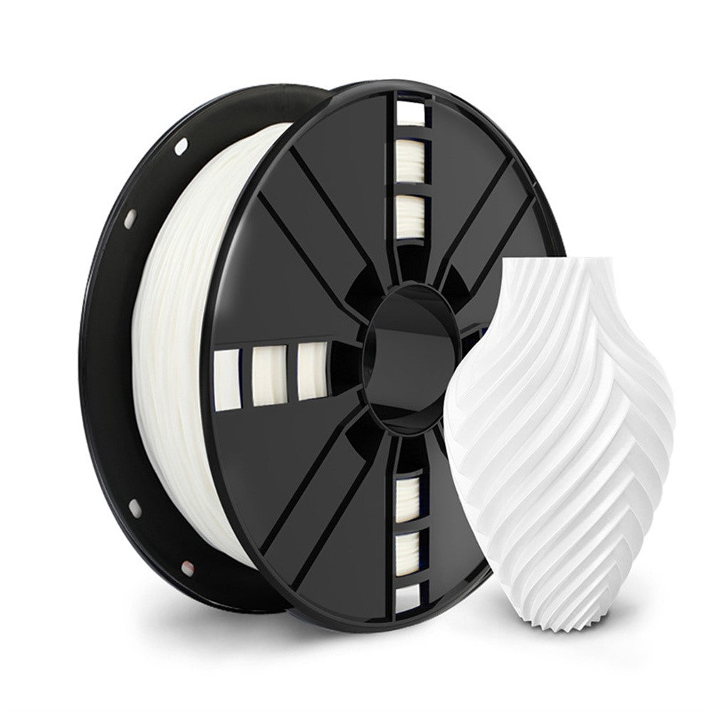 1.75mm TPU 95A Flexible 3D Printer Filament Low Temperature Resistant Printer Material Roll, 1kg Spool