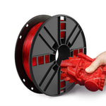 1.75mm TPU 95A Flexible 3D Printer Filament Low Temperature Resistant Printer Material Roll, 1kg Spool