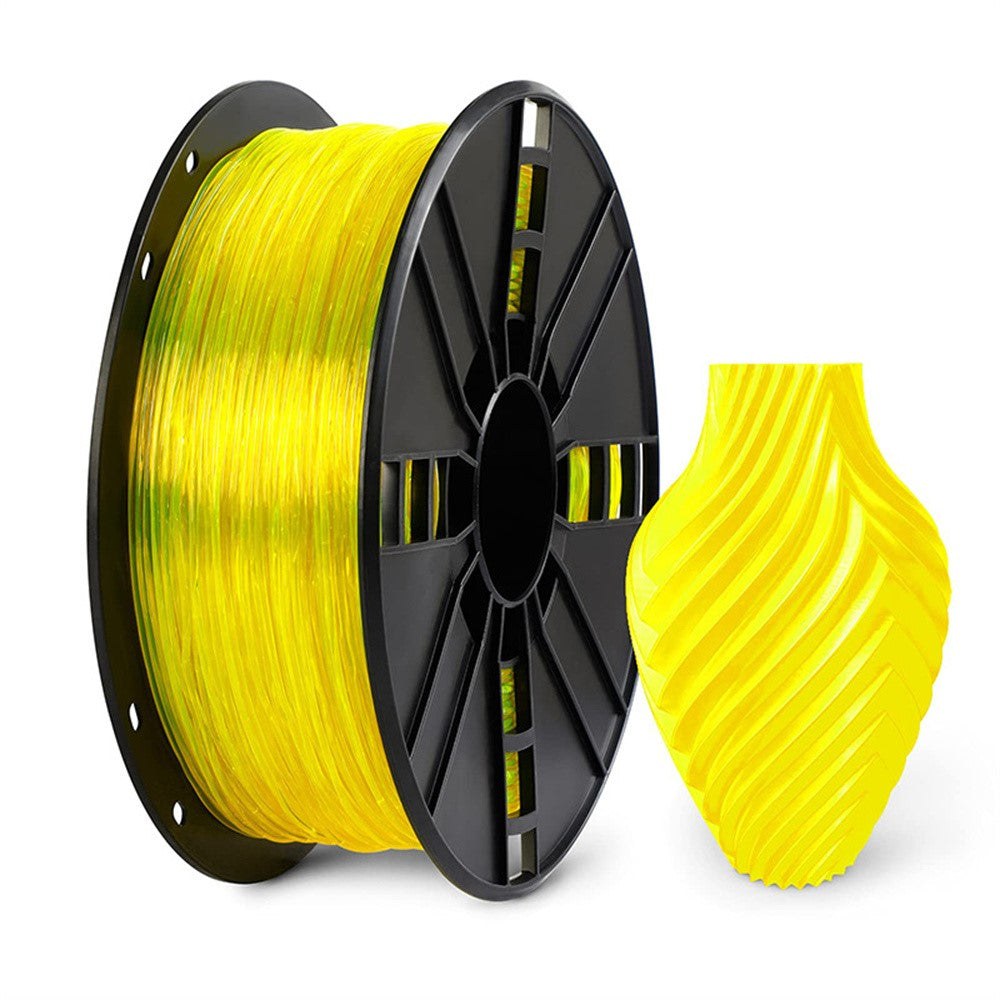 1.75mm TPU 95A Flexible 3D Printer Filament Low Temperature Resistant Printer Material Roll, 1kg Spool