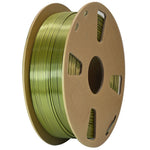 Two Color Silk 3D Printer Filament 1KG 1.75mm Wires with Gradient Metallic Luster For FDM Printing