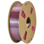 Two Color Silk 3D Printer Filament 1KG 1.75mm Wires with Gradient Metallic Luster For FDM Printing