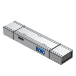 2607 4 in 1 USB-C USB 3.0 Card Reader SD TF Memory Card Adapter for Laptop Phone
