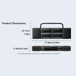 ESSAGER Card Reader USB 3.0 Type-C USB-A 2TB Max Dual SD  /  TF Card Storage Case for Camera Phone