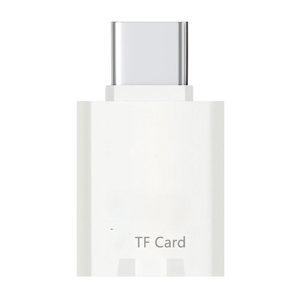 SS2 Portable Type-C to TF Card Reader Adapter with Lanyard Hole for Phone Tablet Computer