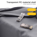 YESIDO GS21 2-in-1 Type-C/USB Plug TF Memory Card Reader Data Transfer Adapter for Laptop Android Phone