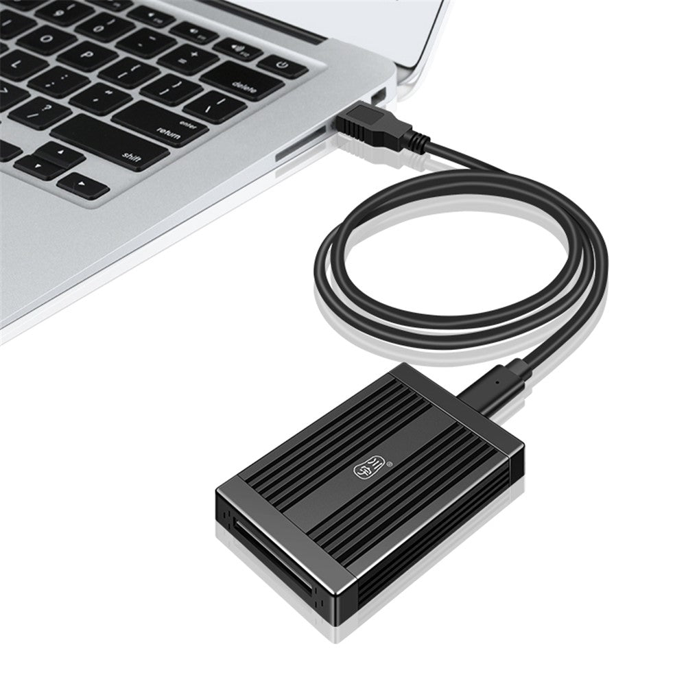 KAWAU C502 CFexpress Typ B Kortläsare USB 3.2 Gen 2 10 Gbps för Android / Windows / Mac OS / Linux