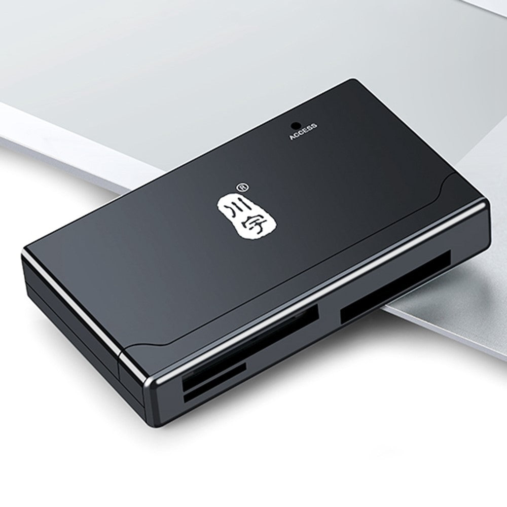KAWAU C233 USB 2.0 480 Mbps höghastighetsminneskortläsare för SD/CF/TF/MS-kortläsare