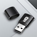 KAWAU C286 USB 2.0 60MB / s TF Card Reader Memory Card Reader Adapter for Computer Laptop