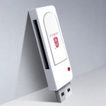 KAWAU C201 USB 2.0 CF Memory Card Reader 60MB / s High Speed 512GB Maximum Supported Memory Capacity