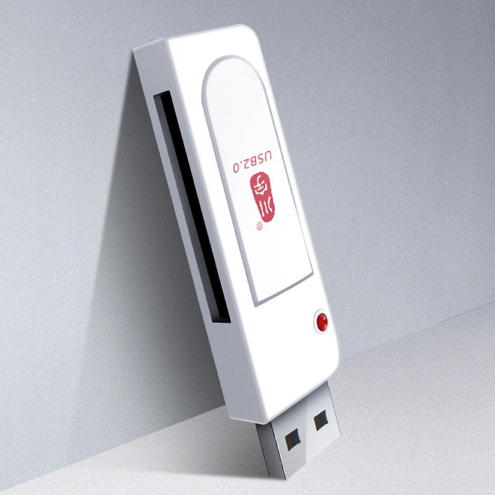 KAWAU C201 USB 2.0 CF Memory Card Reader 60MB / s High Speed 512GB Maximum Supported Memory Capacity