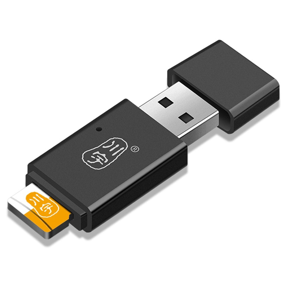 KAWAU C308 USB 3.0 5Gbps höghastighets TF-kortläsare datorminneskortläsare