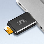 KAWAU C308 USB 3.0 5Gbps höghastighets TF-kortläsare datorminneskortläsare