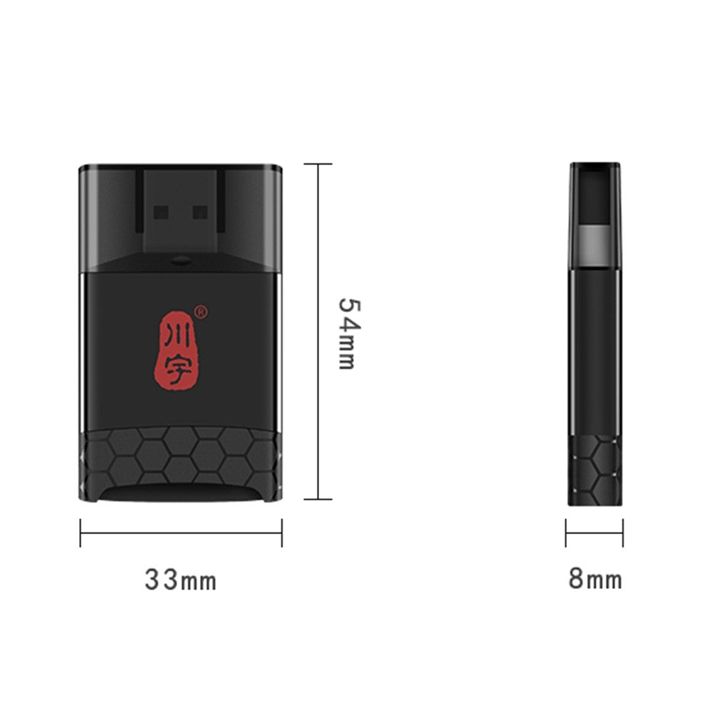 KAWAU C362 2 in 1 USB 3.1 to SD / TF Card Reader Adapter for SD / TF UHS-II 4.0 Memory Cards
